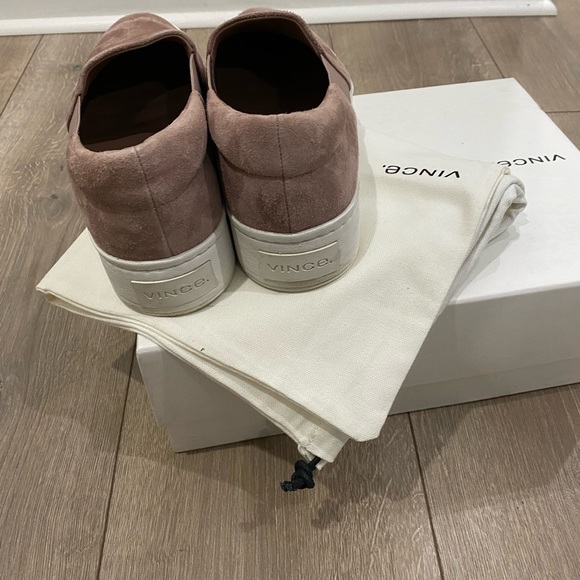💰PRICE⬇️ VINCE
Women's Warren Suede Slip On Platform Trainers - Pink/Blush - 7M - Picture 4 of 9